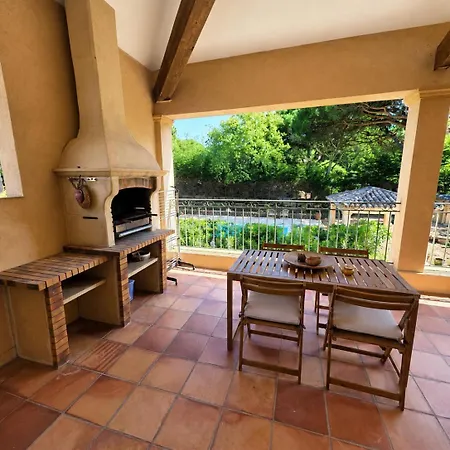 Vue Piscine A 2 Pas De La Apartmán Ramatuelle